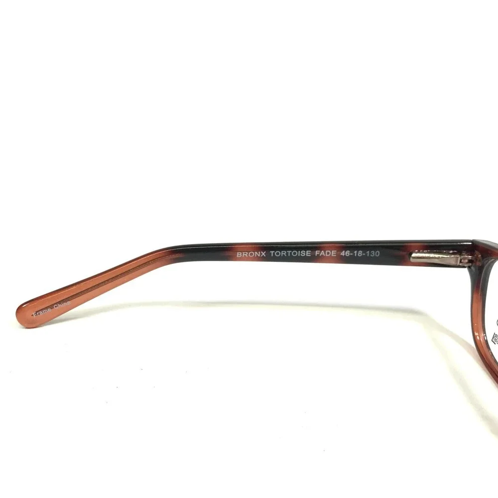 Affordable Designs Eyeglasses Frames BRONX TORTOISE FADE Square Matte 46-18-130